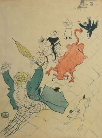 Toulouse-Lautrec, Henri Albi 1864 - 1901 Gironde, französischer Maler … - photo 1 Toulouse-Lautrec, Henri Albi 1864 - 1901 Gironde, französischer Maler … - photo 1