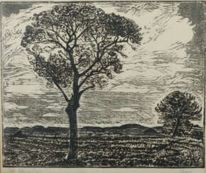 Laage, Wilhelm Stellingen 1868 - 1930 Ulm, deutscher Maler und Holzsch…