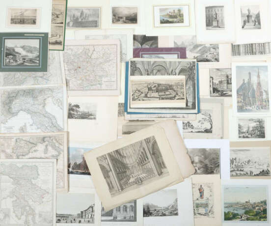 Verschiedene Grafiker des 19./20. Jh. Konvolut mit ca. 54 Grafiken, ve… - photo 1 Verschiedene Grafiker des 19./20. Jh. Konvolut mit ca. 54 Grafiken, ve… - photo 1