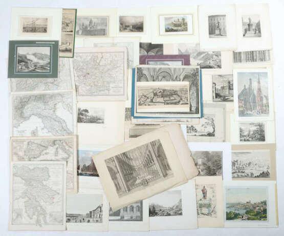 Verschiedene Grafiker des 19./20. Jh. Konvolut mit ca. 54 Grafiken, ve… - photo 2 Verschiedene Grafiker des 19./20. Jh. Konvolut mit ca. 54 Grafiken, ve… - photo 2