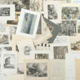 Verschiedene Grafiker des 19./20. Jh. Konvolut mit ca. 35 Grafiken und… - photo 1