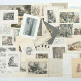 Verschiedene Grafiker des 19./20. Jh. Konvolut mit ca. 35 Grafiken und… - photo 2