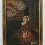 Maler des 17./18. Jh. ''Hl. Catharina'', Darstellung der bekrönten Hei… - фото 2