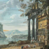 Dalens, Dirk Amsterdam 1688 - 1753, niederländischer Künstler. ''Arkad… - photo 1