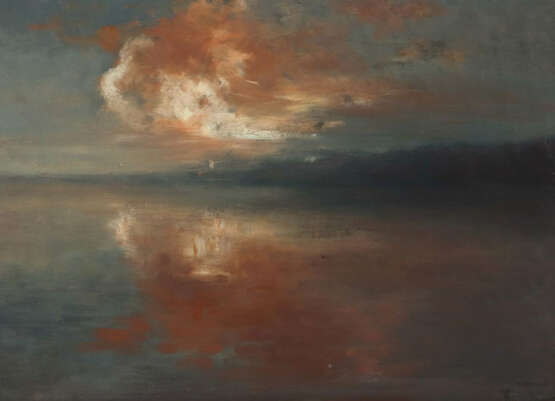 Bürgel, Hugo Landshut 1853 - 1903 München, war ein deutscher Landschaf… - photo 1 Bürgel, Hugo Landshut 1853 - 1903 München, war ein deutscher Landschaf… - photo 1