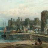 Hayes, George ca. 1824 - 1895 englischer Maler. ''Conwy Castle'', Dars… - photo 1