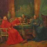 Longardio, L. italienischer Künstler des 19. Jh. ''Theologischer Dispu… - Foto 1