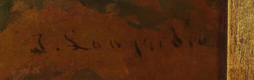 Longardio, L. italienischer Künstler des 19. Jh. ''Theologischer Dispu… - Foto 3