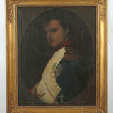 Maler des 19. Jh. ''Napoleon Bonaparte'', Halbportrait in Uniform und … - Foto 2