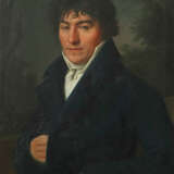 Porträtist des 19. Jh. ''Bildnis eines Herren'', um 1830, Darstellung … - Foto 1