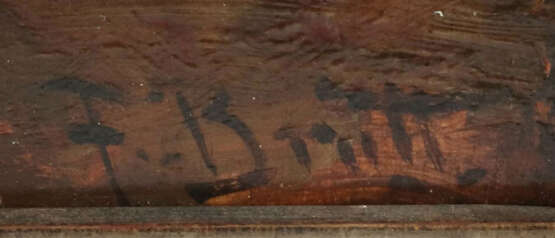 Maler des 19. Jh. ''Auf dem Weg zum Einkauf'', Vater und Tochter mit K… - photo 3 Maler des 19. Jh. ''Auf dem Weg zum Einkauf'', Vater und Tochter mit K… - photo 3