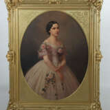 Maler der 2. Hälfte des 19. Jh. ''Prinzessin Amalie von Thurn und Taxi… - photo 2