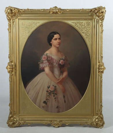 Maler der 2. Hälfte des 19. Jh. ''Prinzessin Amalie von Thurn und Taxi… - photo 2