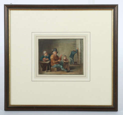 Flämischer Maler des 19. Jh. ''Der Raucher'', Innenraumszene mit sitze… - photo 3 Flämischer Maler des 19. Jh. ''Der Raucher'', Innenraumszene mit sitze… - photo 3