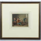 Flämischer Maler des 19. Jh. ''Der Raucher'', Innenraumszene mit sitze… - photo 3