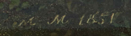 Monogrammist des 19. Jh. ''Stadtansicht am See'', Blick an einem Wäldc… - photo 3 Monogrammist des 19. Jh. ''Stadtansicht am See'', Blick an einem Wäldc… - photo 3