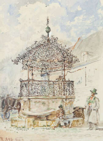 Alt, Rudolf von Wien 1812 - 1905 ebenda, österreichischer Maler und Aq… - photo 1