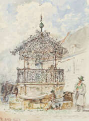 Alt, Rudolf von Wien 1812 - 1905 ebenda, österreichischer Maler und Aq…