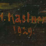 Kastner, M. Maler des 19./20. Jh.. ''Enten am Wasser'', stilisierte Da… - photo 3