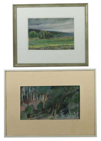 Schmidt, Alfred & Peters, Hugo 2 Künstler des 19./20. Jh.. verschieden… - photo 1 Schmidt, Alfred & Peters, Hugo 2 Künstler des 19./20. Jh.. verschieden… - photo 1