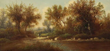 Pick, Anton Görz 1840 - 1902 Wien, österreichischer Landschaftsmaler, …