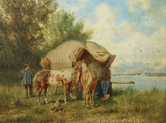 Quaglio, Franz München 1844 - 1920 Wasserburg am Inn, war ein deutsche… - photo 1 Quaglio, Franz München 1844 - 1920 Wasserburg am Inn, war ein deutsche… - photo 1