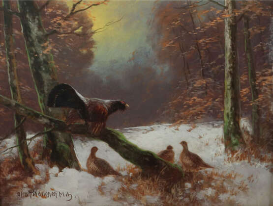 Scheuerer, Otto München 1862 - 1934, war ein deutscher Tiermaler. ''Au… - фото 1 Scheuerer, Otto München 1862 - 1934, war ein deutscher Tiermaler. ''Au… - фото 1