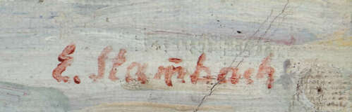 Stammbach, Eugen Stuttgart 1875 - 1966, war ein deutscher Landschaftsm… - Foto 3