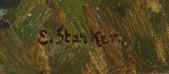 Starker, Erwin Stuttgart 1872 - 1938 ebenda, Maler in Stuttgart und Le… - фото 3 Starker, Erwin Stuttgart 1872 - 1938 ebenda, Maler in Stuttgart und Le… - фото 3