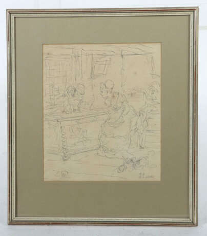 Uhde, Fritz von Gutsbezirk Wolkenburg 1848 - 1911 München, deutscher M… - Foto 2 Uhde, Fritz von Gutsbezirk Wolkenburg 1848 - 1911 München, deutscher M… - Foto 2