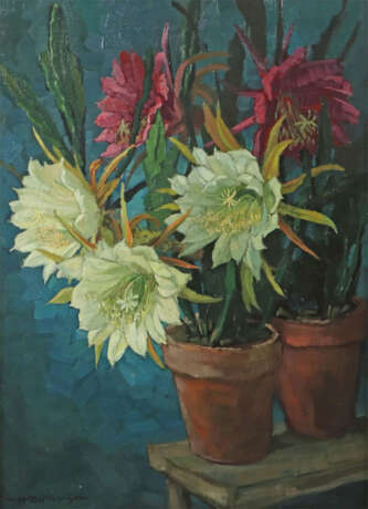 Böklen, Hilde Stuttgart 1897 - 1987, war eine deutsche Malerin. ''Blüh… - Foto 1