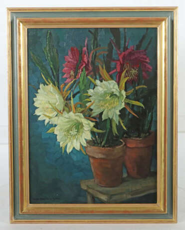 Böklen, Hilde Stuttgart 1897 - 1987, war eine deutsche Malerin. ''Blüh… - Foto 2