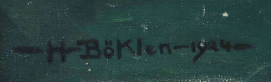 Böklen, Hilde Stuttgart 1897 - 1987, war eine deutsche Malerin. ''Blüh… - Foto 3