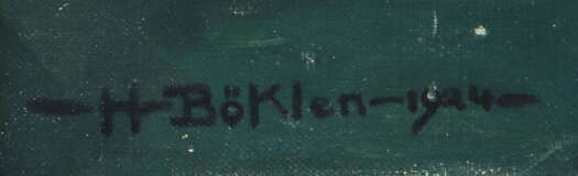 Böklen, Hilde Stuttgart 1897 - 1987, war eine deutsche Malerin. ''Blüh… - Foto 3