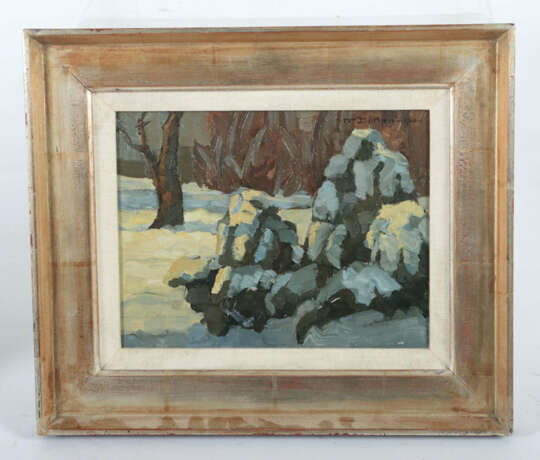 Böklen, Hilde Stuttgart 1897 - 1987, war eine deutsche Malerin. ''Wint… - photo 2 Böklen, Hilde Stuttgart 1897 - 1987, war eine deutsche Malerin. ''Wint… - photo 2