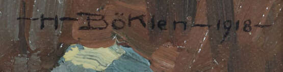 Böklen, Hilde Stuttgart 1897 - 1987, war eine deutsche Malerin. ''Wint… - photo 3 Böklen, Hilde Stuttgart 1897 - 1987, war eine deutsche Malerin. ''Wint… - photo 3