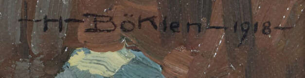 Böklen, Hilde Stuttgart 1897 - 1987, war eine deutsche Malerin. ''Wint… - photo 3
