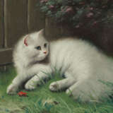 Boleradszky, Beno 1885 - 1957, ungarischer Maler. ''Weiße Perserkatze … - photo 1