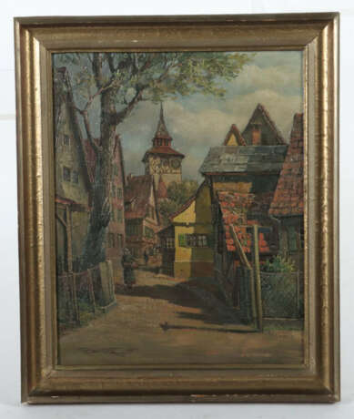 Bongert, Adolf deutscher Maler des 20. Jh.. ''Johanneskirche in Zuffen… - Foto 2 Bongert, Adolf deutscher Maler des 20. Jh.. ''Johanneskirche in Zuffen… - Foto 2