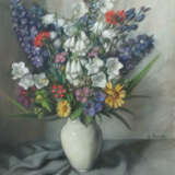 Drexler, R. Maler des 20. Jh.. ''Blumenstillleben'', bunter Sommerblum… - photo 1