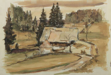 Kimmich, Wilhelm Lauterbach 1896 - 1986 ebenda, bedeutender Landschaft…