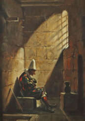 Krebs, Heinz Maler/Kopist des 20. Jh.. ''Aschermittwoch'', Blick in ei…