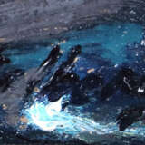 Maler des 20. Jh. ''Bachlauf'', zwischen herbstlicher Hügellandschaft … - photo 3