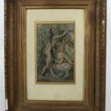 Maler des 20. Jh. ''Badende'', drei Damenakte am Waldrand, unsign., Mi… - фото 2