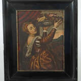 Maler des Anfanges des 20. Jh. ''Mädchen mit Fruchtschale'', Dame in g… - photo 2