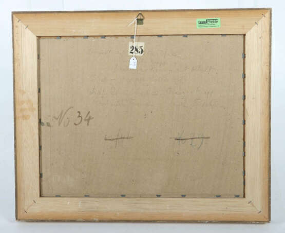 Maler des 20. Jh. ''Berglandschaft im Morgenrot'', Blick auf eine berg… - photo 4