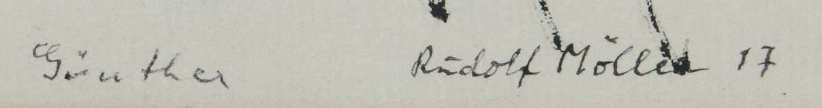Möller, Rudolf Schmiedefeld 1881 - 1967 Lörrach, deutscher Maler, Graf… - photo 3