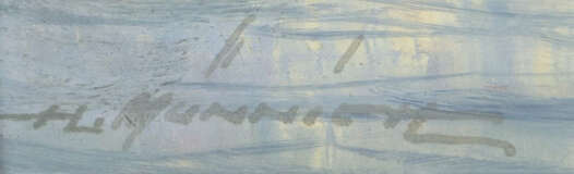 Münnich, Hans Chemnitz 1892 - 1970, war ein deutscher Landschaftsmaler… - photo 3