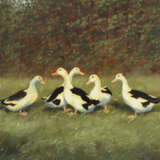 Puls, Erich Düsseldorf 1910 - 1981 Jülich. ''Enten an einer Wiese'', W… - photo 1