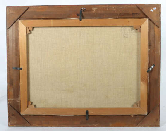 Wagner, Hans 1924 - ca. 1982, deutscher Maler. ''Fischer am Bergsee'',… - photo 4 Wagner, Hans 1924 - ca. 1982, deutscher Maler. ''Fischer am Bergsee'',… - photo 4